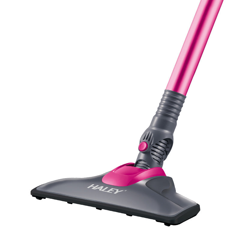 Aspirator HALEY cu băț , Aspirator pentru Covoare, de UZ Casnic, Compact, Puternic si Usor de Utilizat, Roz